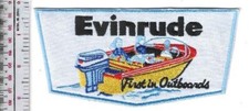 Outboard Evinrude First in Outboards Sturtevant, Wi Patch NO TARIFF