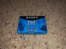 Sony DVM60PRL Digital Video Cassette Premium Mini Video Tape NEW/SEALED