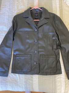 colebrook leather jacket womens