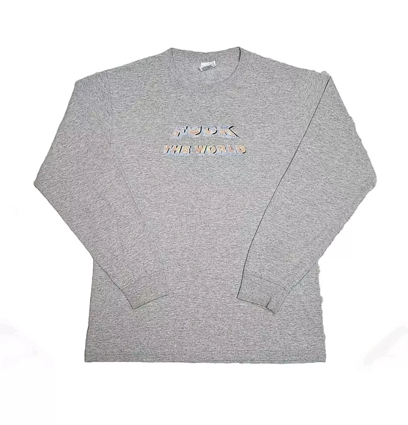 T shirt manches longues Supreme « FTW » taille M gris bruyère