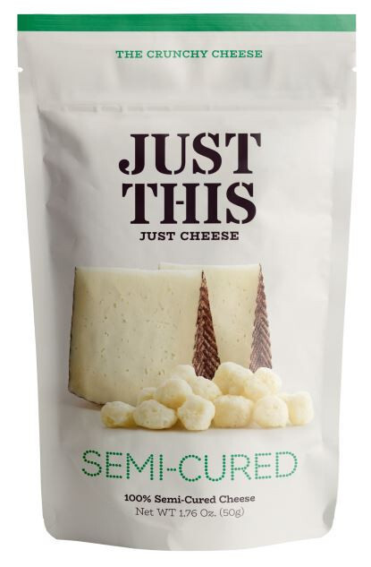 Snacks secos crujientes de queso 100 % semicurados 50 g 1,76 oz