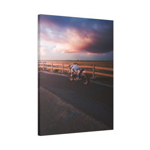BMW Inspired R Nine T High Resolution Museum Quality Vertical Motorcycle Canvas - Picture 4 of 10