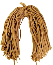 Wool Strips Rug Hooking Camel #4920, 18” long #6 Blade Cut 100 ct. Dorr Mill