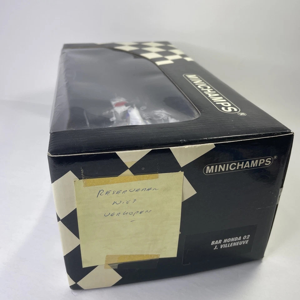 RARO MINICHAMPS 1:18 Jacques Villenueve F1 Honda 2000 Diecast Modelo 180000022 Foto 4 de 4