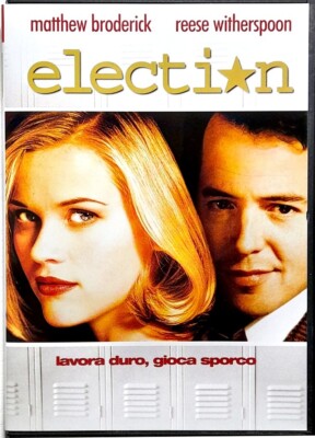 Dvd Election con Matthew Broderick e Reese Witherspoon 1999 Usato