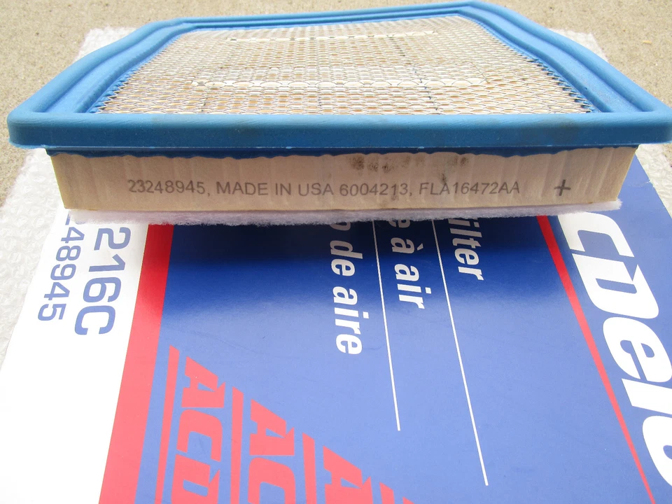 16-22 GMC CANYON 2.8L 4 CILINDROS MOTOR DIÉSEL FILTRO DE ADMISIÓN DE AIRE FABRICANTE ORIGINAL NUEVO Foto 3 de 3