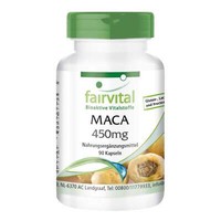 Maca-Extrakt 90 Kapseln 5-Fach Konzentriert, 5:1 Wurzelextrakt Vegan | Fairvital