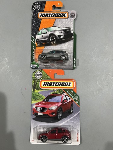 Matchbox MBX Road Trip 24/35 metallic silber und 6/20 rot Mazda CX-5 Menge 2 - Bild 1 von 7