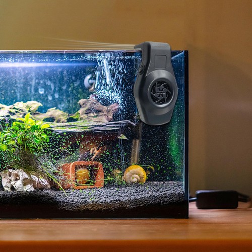 1pc Aquarium Cooling Fan,Fish Tank Cooler Aquarium Fan Cooling Aquarium Chiller - Imagen 5 de 9