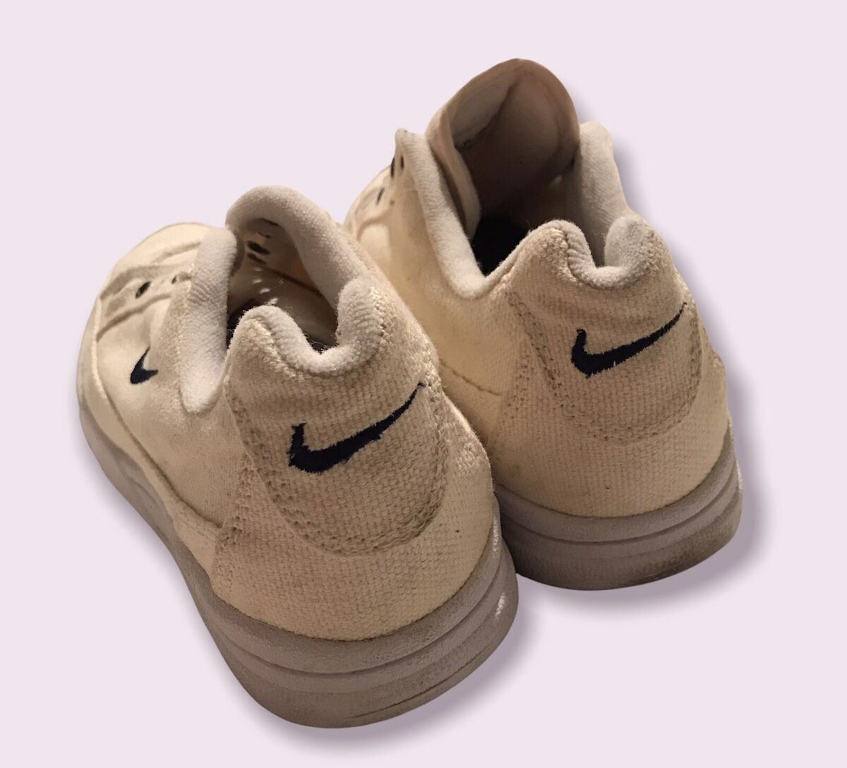 Vintage 1995 Nike Challenge Court Canvas Shoes 7 90s Agassi Vintage 1995 Nike Challenge Court Canvas Shoes 7 90s Agassi
