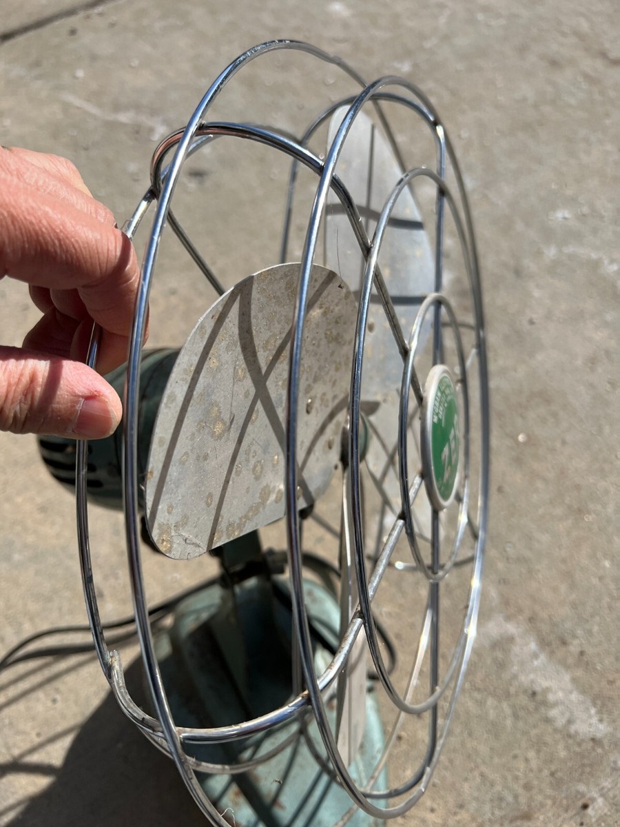 【Vintage】McGRAW ELWCTRIC ZERO 1275R 扇風機 Vintage Mcgraw Electric Co. Zero Model 1275R Metal 4 Blade