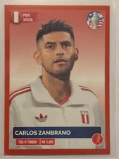 Panini SOCCER 2024 Copa America USA - RED Parallel Stickers YOU PICK CHOOSE SET