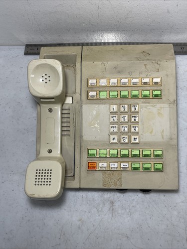 Set of 2 TIE Communications Ultracom CX/NHF 86082 Keyset Telephone Phone - Picture 6 of 13