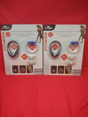 Motion Activated Light Set - Fitness: Nighttime Running, Yoga, Biking,Walking.J
