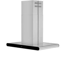 Empava Ducted/Ductless Island Range Hood 36 inch ceiling Mount 400 CFM