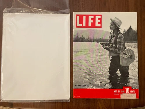 LIFE Magazine May 13, 1946 "NORTHWEST VACATION" Vintage collectible protected