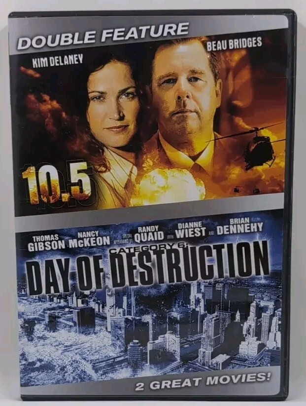 10.5/Category 6: Day of Destruction (DVD, 2007) Double