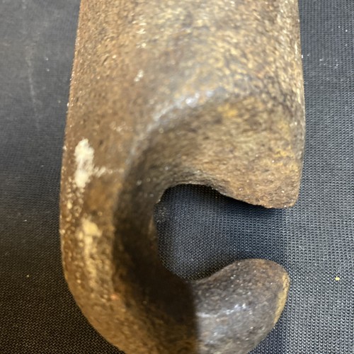 Antique Vintage Old Cast Iron Window Sash Counter Weight 3 Lb - Picture 4 of 8
