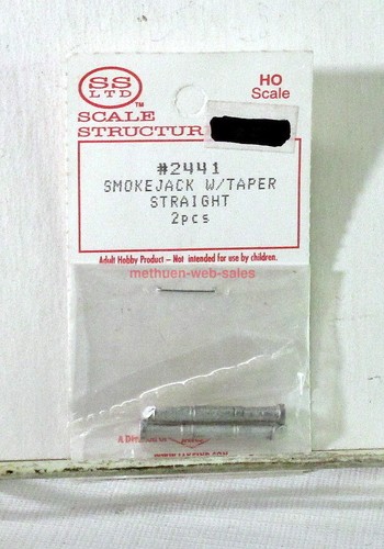 SS Ltd~#2441~HO~Gato de humo con cono - recto~2 piezas~Piezas con detalles de construcción | Zustand: New