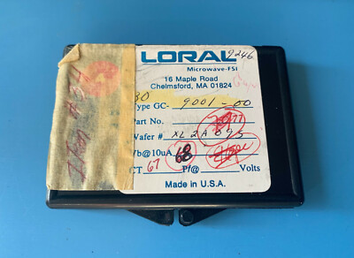 67x GC-9001-00 LORAL MICROWAVE-FSI IC Wafer Chip-Style Package 9001-00 67/units
