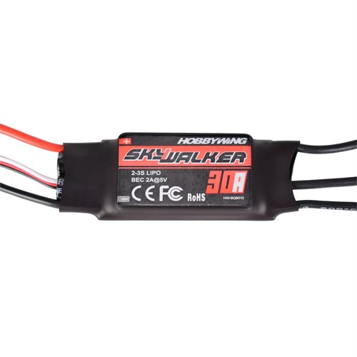 20A 30A 40A 50A 60A 80A Brushless ESC BEC For RC Airplanes Car Boat Fixed Wing - Picture 19 of 51