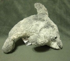AURORA WORLD Plush Grey White DOLPHIN 10" EUC Stuffed Animal