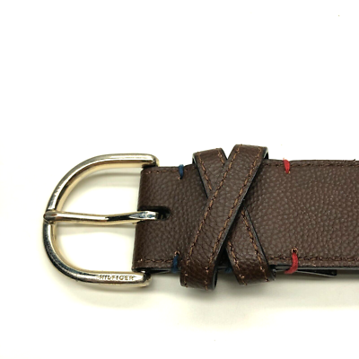 Tommy Hilfiger Belt Casual Brown Womens Sz XL 42 Golden  display picture 1