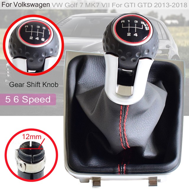 For Volkswagen VW Golf 7 A7 MK7 GTI GTD 20132018 Gear Shift Knob
