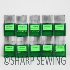 100 ORGAN 135X8 NW 21 LEATHER POINT INDUSTRIAL SEWING MACHINE NEEDLE DPX8 135X7