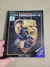 Wing Commander III 3 book and CD included