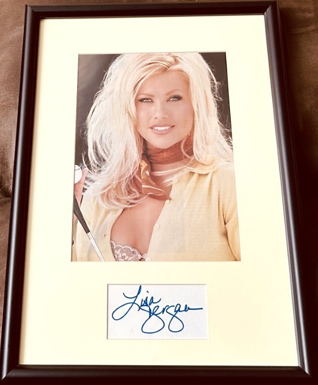 Playmate Lisa Dergan autograph auto framed July 1998 Playboy magazine photo JSA | eBay