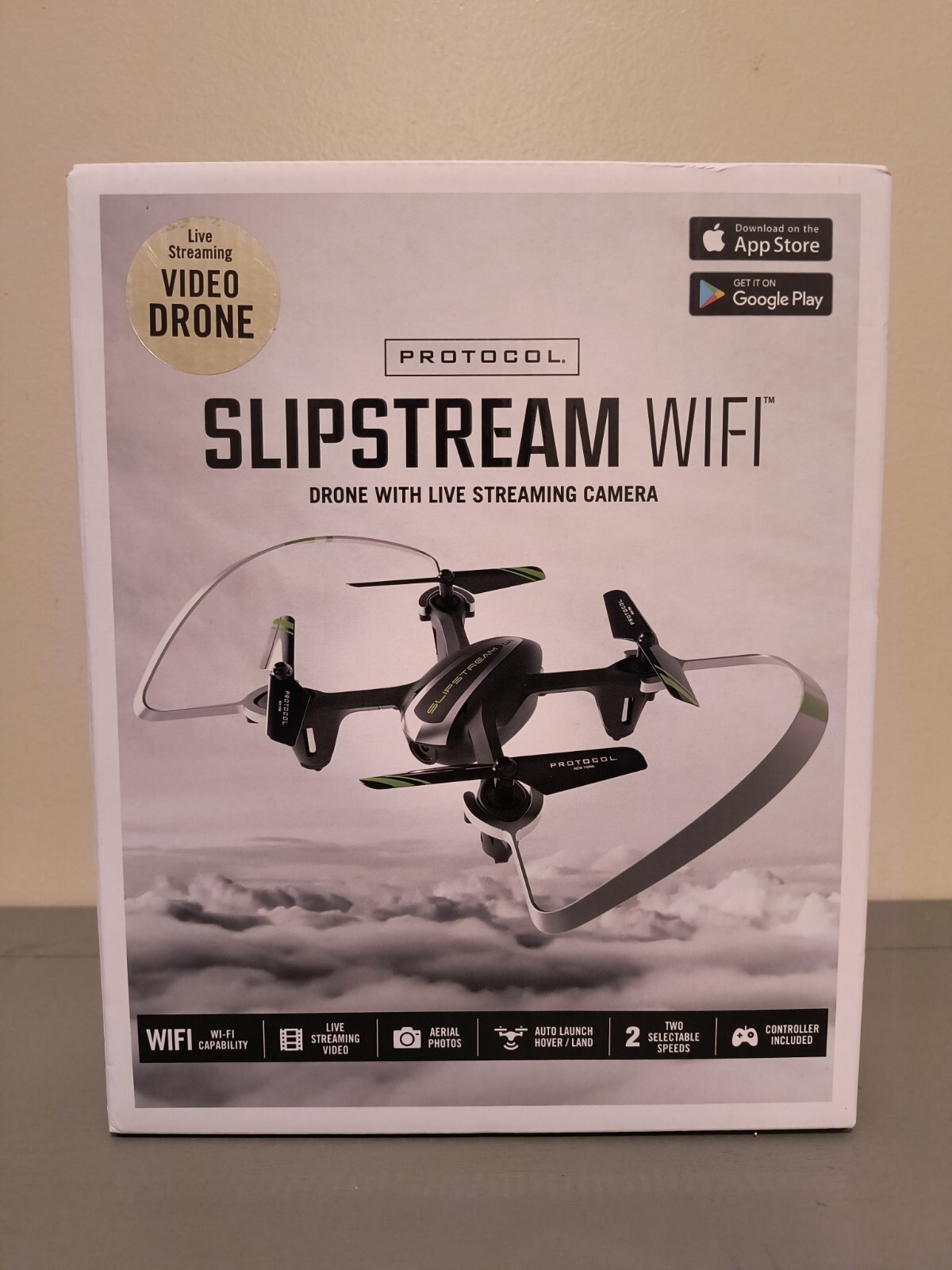 Brand New Protocol 6182-3MXB HD Camera Drone in Black and Silver-image