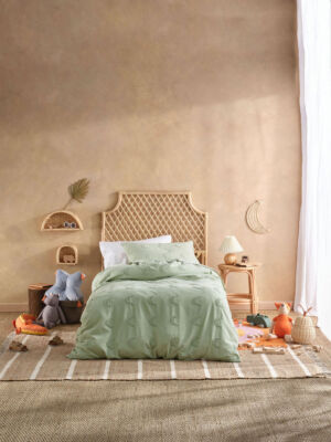 Linen House Kids Moon Gaze Wasabi Quilt Cover Set