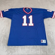 1991 New York Giants Phil Simms #11 Champion NFL Throwbacks Jersey Men 52