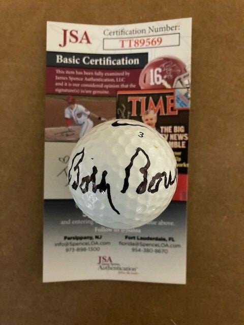 Bobby Bowden Autographed Signed Florida State Seminoles Flordia State Seminoles Golf Ball with JSA 