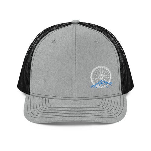 Mountain Bike Wheel Trucker Hat - Picture 8 of 8