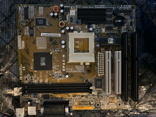 Asus SPAX-M Socket 7 Motherboard (HP OEM) used - Picture 1 of 9