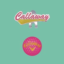 Callaway Logo Ball Marker Pink - Genuine, Brand New, Perfect Gift 🔸Tracking🔸