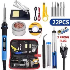 80W Electric Soldering Iron Welding Gun Tool Kit Solder Wire Desoldering Pump