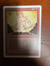 MTG Fire Elemental SINGLE USED EXCELLENT CONDITION SEE PHOTOS