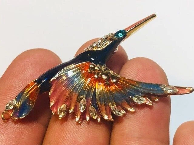Kingfisher brooch best sale