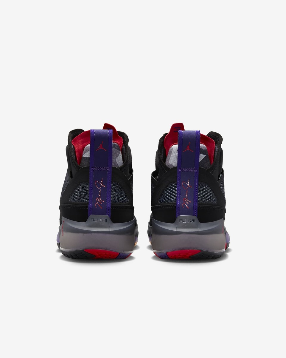 Jordan37 バスケットボールシューズ 黒/赤/紫 GS) Air Jordan 37 'Raptors' DD7421-065