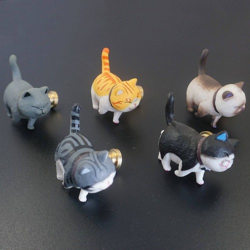 MFYS Niedliche Katzenschrankknöpfe Kreativ Messingknöpfe Ziehen Kommode Schublade Knöpfe - Bild 3 von 18