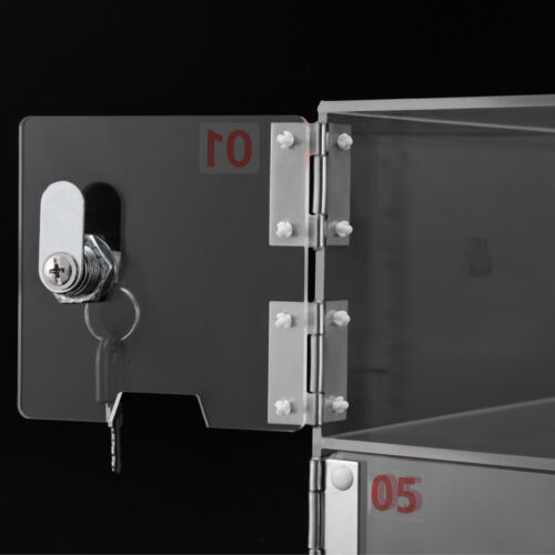 12-Grid?Cellphone Locker Clear?Cell?Phone?Cabinet Desktop Organizer?Classroom - Picture 24 of 24