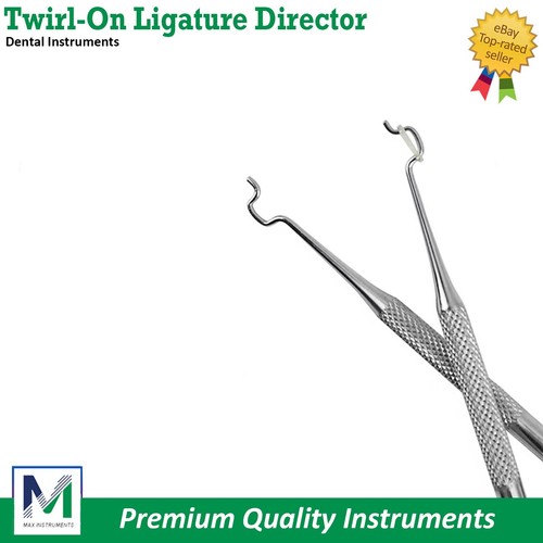 Orthodontic Elastic Ligature Applicator Twirl On Bracket Instruments Dental - Picture 4 of 6