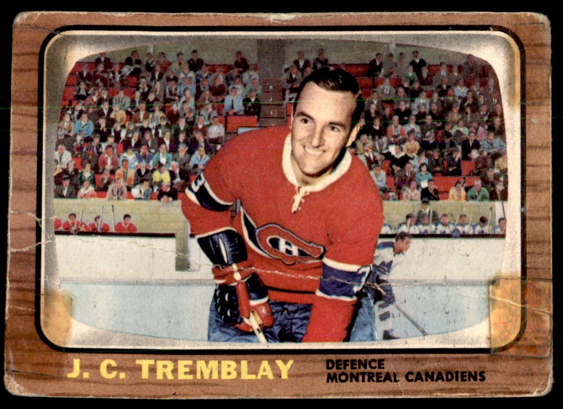 1966-67 Topps J.C. Tremblay Montreal Canadiens #5