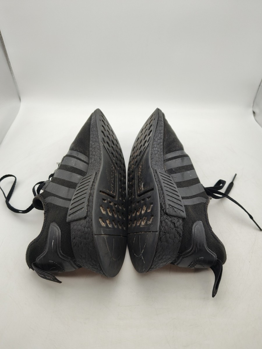 Adidas-NMD R1 Triple Black-Shoes-Sneakers-Men's Size 9.5 | eBay