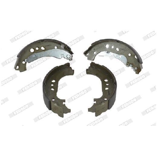 2X Bremsbackensatz Hinten FüR VW Polo AW1 BZ1 1.0 1.6 17 Bis 26 Ferodo Dkja-image