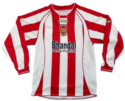 STOURBRIDGE FC 2015-2016 (JUGEND) PROSTAR HEIM FUSSBALLTRIKOT #9 (LANGÄRMELIG)