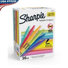 Pocket Highlighters Chisel Tip Assorted 36 Count Non-Toxic Quick Dry Ink New